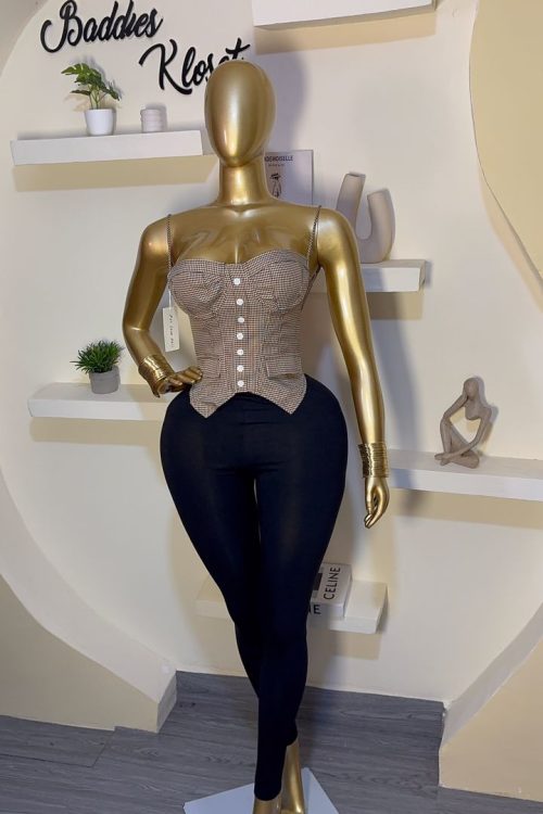 Inverted V-Shaped Sexy corset top